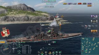 WOWS Preussen Massive Damage in Ops [upl. by Tabitha]