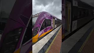 VLine VLocity Train  Traralgon Station Oct 2024 melbourne australia travel shorts [upl. by Naleek]