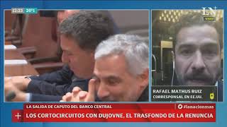 Rafael Mathus Ruiz corresponsal en EEUU las repercusiones de la renuncia de Caputo  Más Info [upl. by Ziwot]