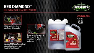 Hot Shots Secret Red Diamond Passenger Car Motor Oil Explained [upl. by Ynej]