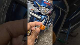 ♥️👍Scooter bike LED indicator change available😍scooter bike led youtube song motorcycle [upl. by Hartzell]