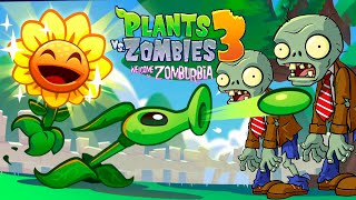 РАСТЕНИЯ ПРОТИВ ЗОМБИ 3 ► Plants vs Zombies 3 Welcome to Zomburbia 1 ПвЗ 3  PvZ 3 [upl. by Nwahsyt490]