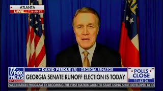 Sen David Perdue Closing Message To Georgia Voters [upl. by Ardnosac957]