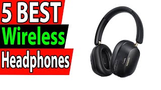 5 Best Wireless Headphones Review 2024 [upl. by Dnomso]