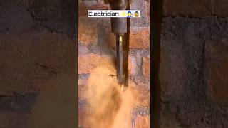 Wall cutting  Giri cutting  electrical electric science work  nitin sahu electricalwork [upl. by Esimorp]