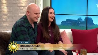 Bondeparet gifter sig  här bjuder de in Linda till bröllopet  Nyhetsmorgon TV4 [upl. by Elleiand]