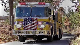 Fairmount NJ Tanker 3427 Responding2 11324 [upl. by Aldo809]