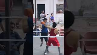 peekaboo style boxing boxing boxingtechnique boxingcombinations [upl. by Ikkaj370]