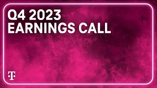 TMobile Q4 2023 Earnings Call Livestream [upl. by Kimura]