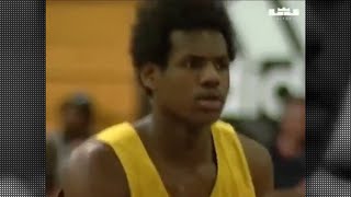 16 yr old LeBron getting discovered at ABCD camp after dominating the number 1 player [upl. by Mcnair132]