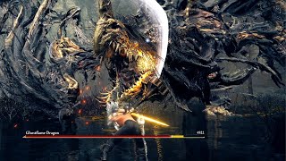 New Hammer vs Ghostflame Dragon  Ng7 Shadow of the Erdtree [upl. by Newkirk]