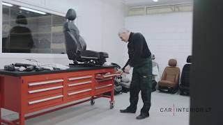 Leather Car Seat Repair  CAR INTERIOR LT [upl. by Healy760]