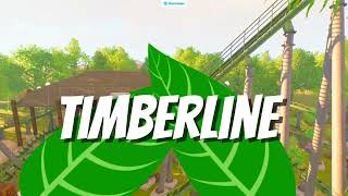 quotTimberlinequot A Vekoma sitdown roller coaster [upl. by Nelyk]