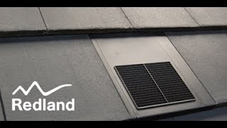 Whats New at Redland Rapid RoofVent Tile for Slate 10 [upl. by Aillij]