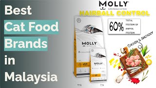 🌵 10 Best Cat Food Brands in Malaysia [upl. by Jocelin592]