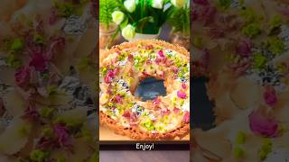 Ghevar recipe  घेवर बनाने का सबसे आसान तारिकाyoutubeshorts shortvideo letscookwithumadevidhakde [upl. by Lorac]