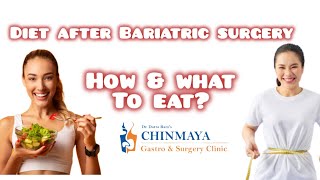 what and how to eat after Bariatric surgerydiet after Bariatric surgery [upl. by Aicerg]