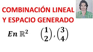 Conjunto GENERADOR de un ESPACIO VECTORIAL  Combinación Lineal y ESPACIO GENERADO ejercicios [upl. by Regnij]