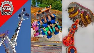 20 INSANE amp Unique Carnival Rides [upl. by Itsyrk]