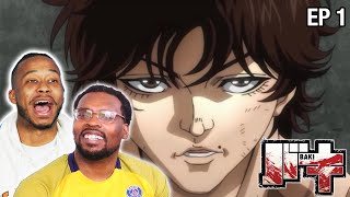 THIS SHOW IS VIOLENT Baki Season 1 Ep 1 Reaction [upl. by Druce]