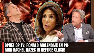 Ophef op TV Ronald Molendijk en PRman Rachel Hazes in Heftige Clash [upl. by Alleen]