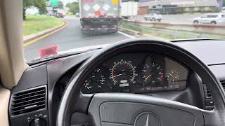 1995 SL500 long driving part 1 [upl. by Notsnorb897]