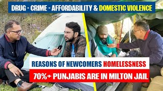 70 PUNJABIS IN CANADAS MILTON JAIL DRUG CRIME AFFORDABILITY DOMESTIC VIOLENCE  NEWCOMERS [upl. by Trudnak902]