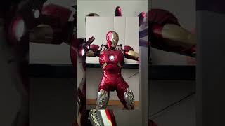 herobox custom 12 Iron Man MK7 statue model shorts [upl. by Aikemit]