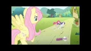 Fluttershy makes Pinkie and Rarity cry 1080p HD [upl. by Setarcos]