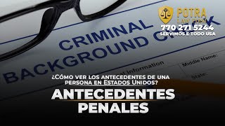 ¿Cómo puedo sacar mis antecedentes penales en línea [upl. by Nesral733]