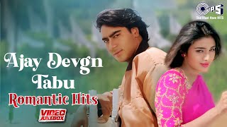 Ajay Devgn Tabu Romantic Hits  90s Hits Hindi Songs  Sadabahar Songs Bollywood Hits Video Jukebox [upl. by Yruok]