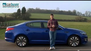 Kia Optima saloon review  CarBuyer [upl. by Ahcropal]