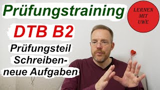 DeutschTest für den Beruf B2 – 14a – Neue Aufgaben zum Prüfungsteil Schreiben [upl. by Enoved886]