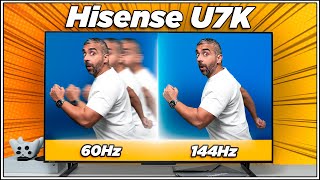 Hisense U7K WHOA Best 144Hz amp Mini LED TV For The Price 😲 1Week Review [upl. by Trevethick997]