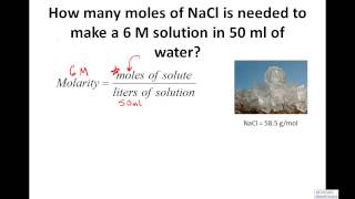 Calculating Molarity Solving for Moles amp Grams 4 Practice Examples [upl. by Ayotyal381]