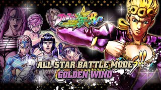 ASB Mode Golden Wind  All Secret Missions  JoJos Bizarre Adventure AllStar Battle R [upl. by Amalberga]