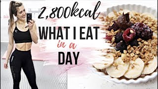 2800 calories WHAT I EAT IN A DAY  EASY OPTIONS FOR BUSY DAYS [upl. by Nnaeirb]