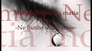 George Dalares  Mi mou thimonis matia mou Tamburica 5 [upl. by Ardeahp]