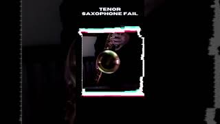 Following Fat People Tenor Sax Fail Shorts [upl. by Arlin]