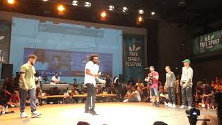 Waydi amp Rochka vs Nastya amp Andrey Stylez  Free Spirit 2018 [upl. by Elazaro244]