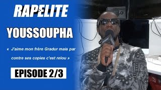 Youssoupha  «Jaime mon frère Gradur mais par contre ses copies cest relou» [upl. by Krongold]