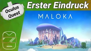 Oculus Quest 2 deutsch Maloka VR Meditation  Meta Quest 2 Games deutsch  VR Spiele deutsch [upl. by Hareema62]