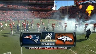 20160124 AFC Championship Game New England Patriots vs Denver Broncos [upl. by Anitnatsnoc]