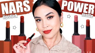 nars powermatte long lasting lipsticks [upl. by Arrik]