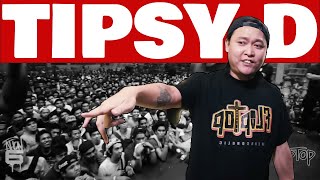 TIPSY DS BEST BARS OF ALL TIME  FLIPTOP  SUBTITLES  ANALYSIS fliptop tipsyd pinoyrap [upl. by Rehctaht178]