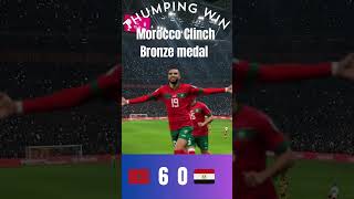 Paris Olympics 2024 Football  Morocco Clinch Bronze  Morocco vs Egypt [upl. by Idet291]