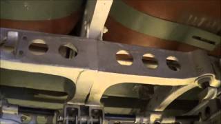 DH 98 Mosquito FB VI extreme up close Part 03 Bomb Bay and Hispano cannon mount [upl. by Nylevol]