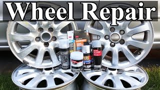 How to Repair Wheels with Curb Rash and Scratches [upl. by Cyrill685]