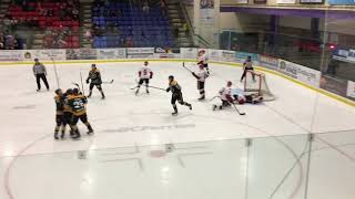 Ethan Schmunk scores for Powell River Kings against Alberni Valley on February 8 2020 [upl. by Dunkin942]