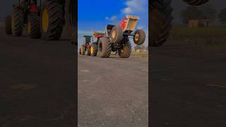 Tractor stunt ❤️tractor youtube agriculture tochan [upl. by Cristin]